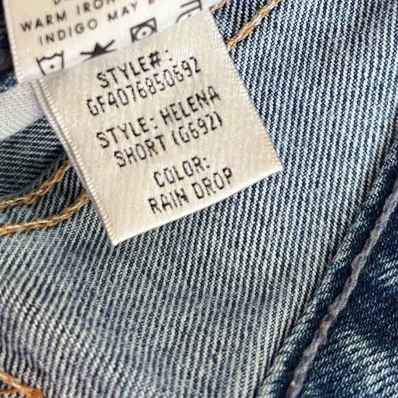 GRLFRND Helena High-Rise Straight Leg Cut Off Short (size 26) - Picture 7 of 7